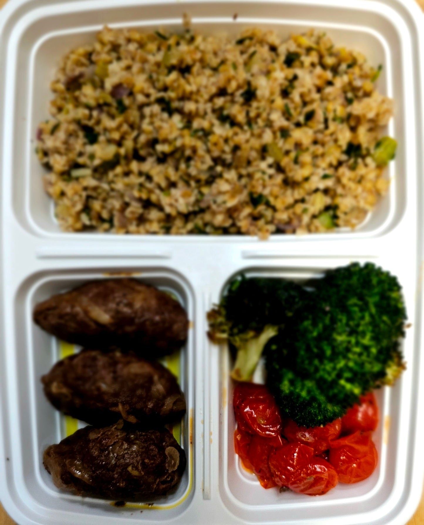 Mini Beef Kababs & Roasted Vegetables